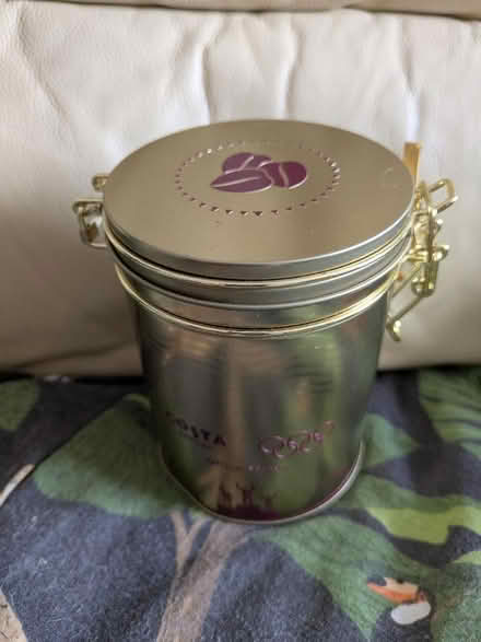 Photo of free Empty Costa Coffee Tin Cannister (Barons Court W6) #1