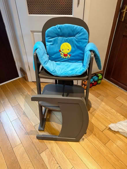 Photo of free Wooden high chair (Kingsway) #1