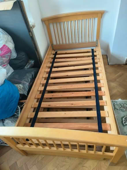Photo of free Pine Wooden Single Hideaway Bed (SE18) #1
