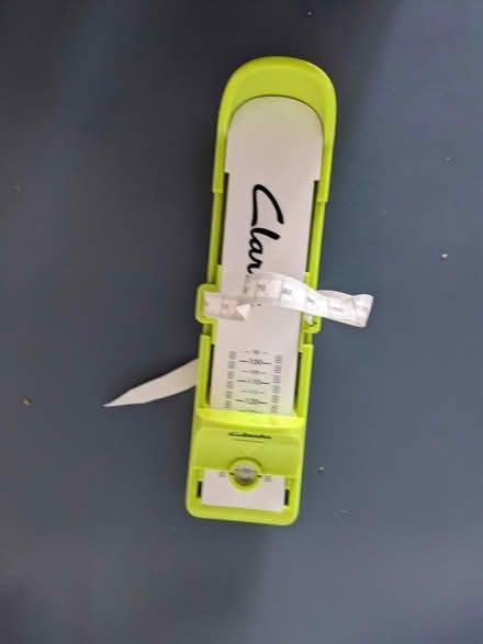Photo of free Foot measure guage - infant size (Wood Street) #1