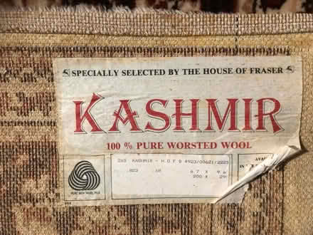 Photo of free Large woollen carpet - 200 x 290cm (Cardonald, Glasgow, G52) #4