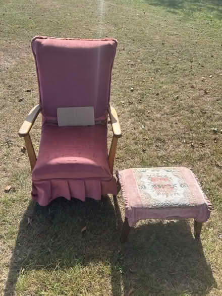 Photo of free Rocking chair and stool (Stevenage SG1) #1