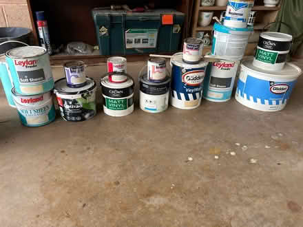 Photo of free Tins of paint (Rishworth HX6) #1
