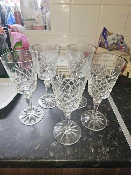 Photo of free Plates and wine glasses (Leighton buzzard) #1