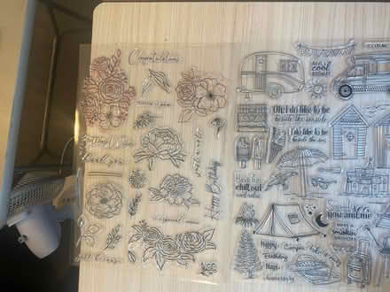 Photo of free Clear crafting stamps (Salisbury SP1) #4