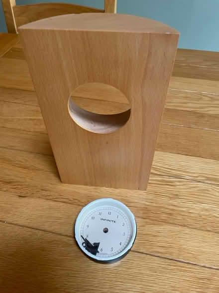 Photo of free Clock. Solid wood, maybe beach (Potters Bar EN6) #1
