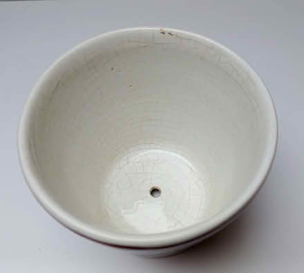 Photo of free Portuguese Glazed Flower Pot with Two Saucers (Primrose LA1) #2