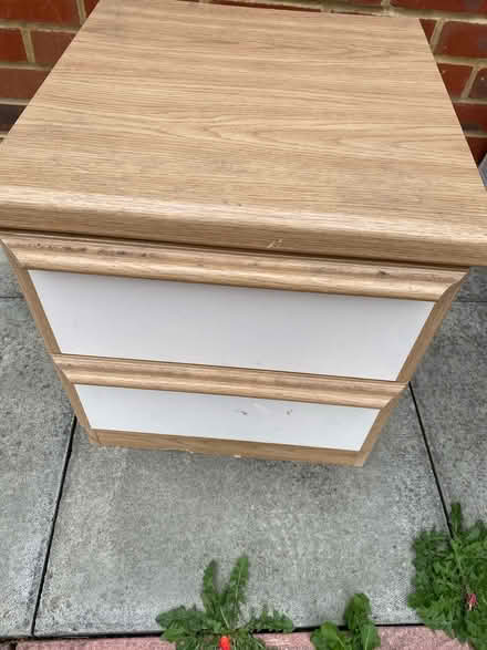 Photo of free 2 drawer cupboard (Farnham) #1