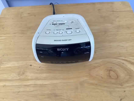 Photo of free Sony alarm clock (Brightwood, Washington D) #1