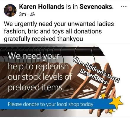 Photo of Urgently wanted any of your wanted toys, bric, mensladies an (Sevenoaks TN13) #1