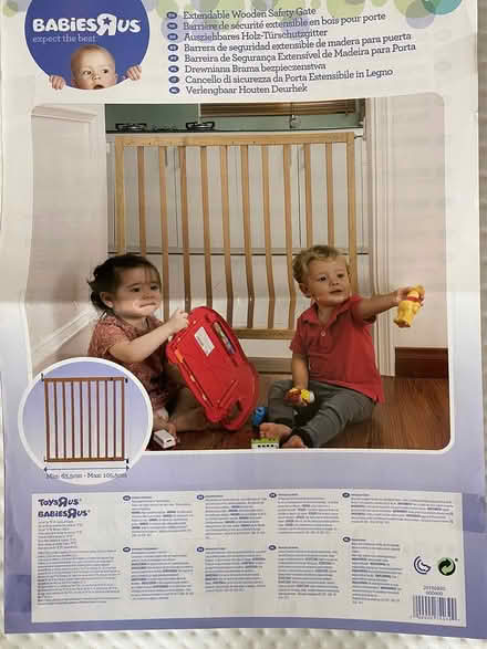 Photo of free Wooden child gate (Stroud GL5) #3