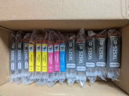 Photo of free Canon ink cartridges PGI-525 and CLI-526 (Netherfield, Kendal LA9) #1