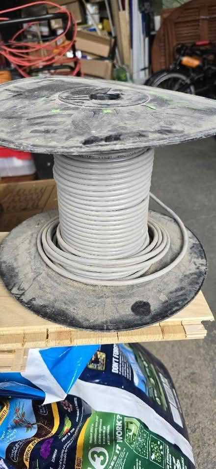 Photo of free Ethernet UTP Cat6 cable in grey. (Manor Park Estate SG6) #1