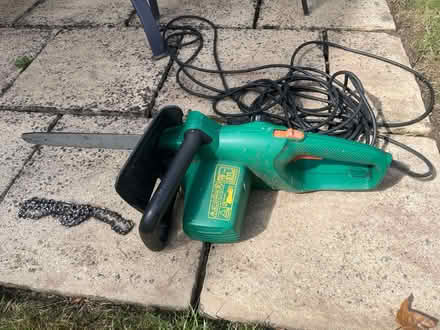 Photo of free Electric chainsaw (Over) #1