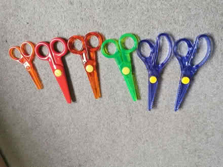 Photo of free 6x young children's plastic safety scissors (Bathwick) (North Road) #1