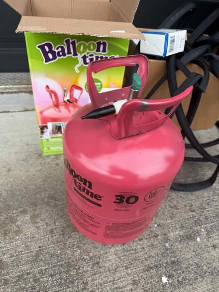 Photo of free Balloon Time helium tank (West Seattle) #2