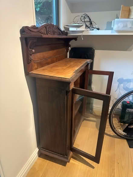 Photo of free Antique Buffet Sideboard Mahogany Cupboard (Ravenscourt Park W6) #3