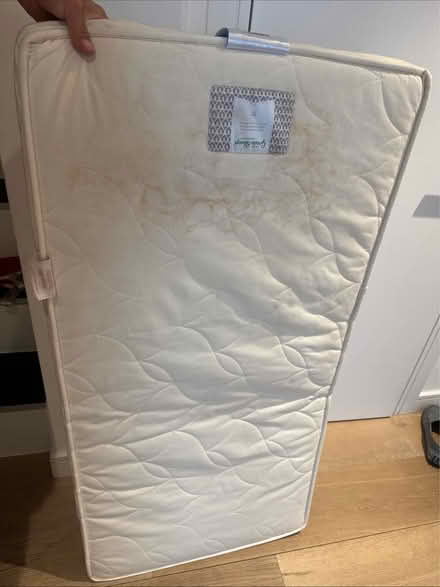 Photo of free Baby cot mattress (Kilburn NW6) #2