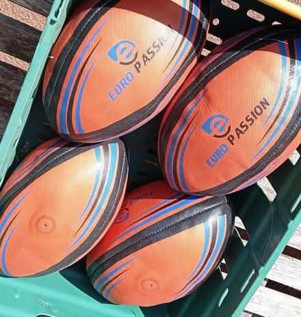 Photo of free Four rugby balls (Titchfield PO14) #1