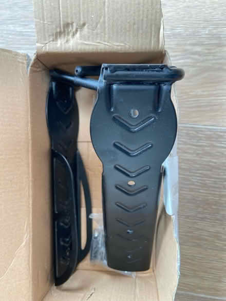 Photo of free 2 bike hooks black (Weeke, Winchester SO22) #2