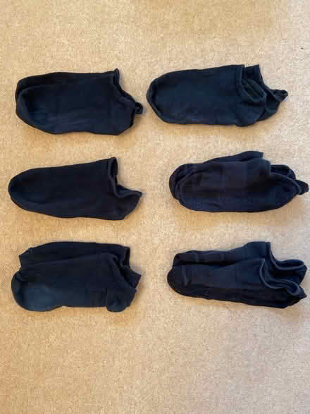 Photo of free Black ankle socks - 6 pairs (Locks Heath SO31) #1