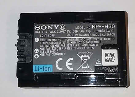 Photo of free Sony battery (Hanworth RG12) #1