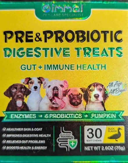 Photo of free PRE & PROBIOTIC Digestive Dog Treats (Gleadless S14) #1