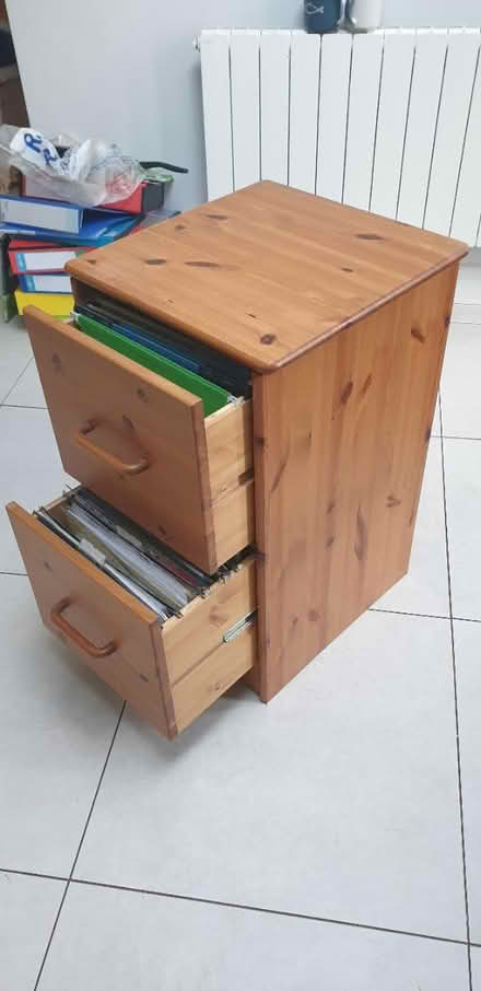 Photo of free Filing cabinet with inserts (Ferring BN12 area.) #1