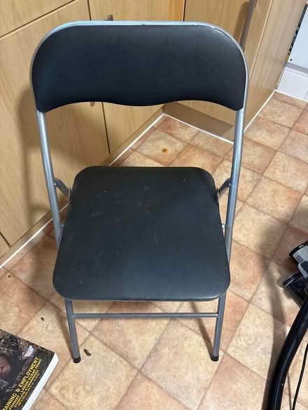Photo of free Small Black Chair (Trowbridge BA14) #1