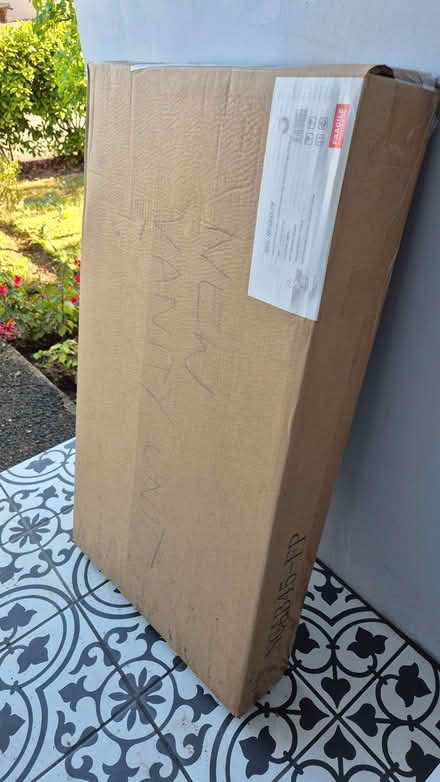 Photo of free NEW - white vanity unit - NO sink (Norcot RG30) #2