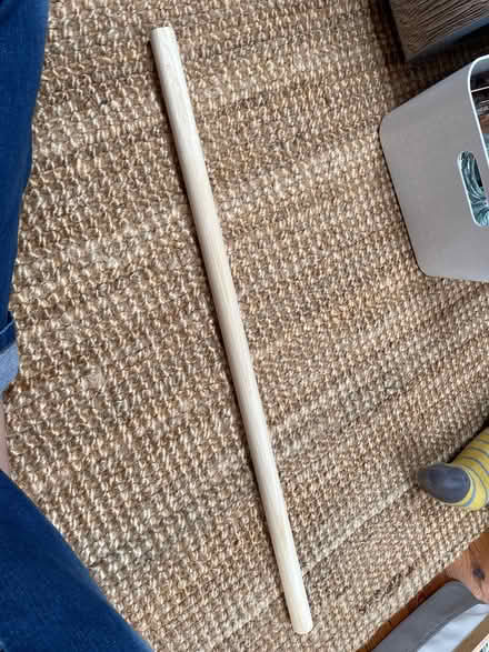 Photo of free 25mm pine dowel approx 2ft long (West Bridgford NG2) #1