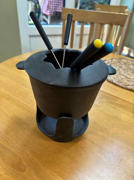 Photo of free Cast iron fondue set (Chiswick W4) #4