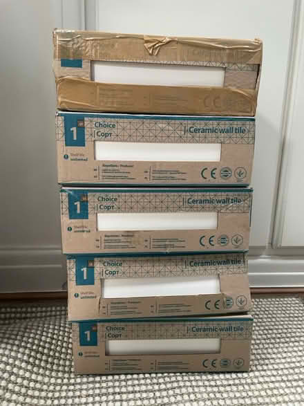 Photo of free White wall tiles x c145 (Northfields) #1