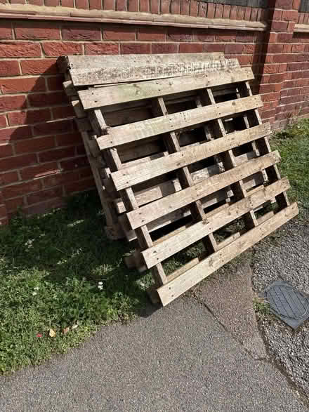 Photo of free 3 pallets (Langley Vale KT18) #1