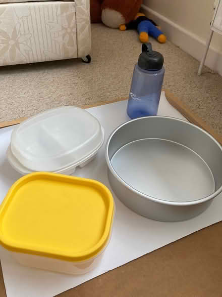 Photo of free Large glass casserole dish etc (Waterlooville) #4