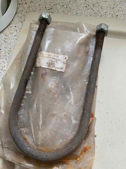 Photo of free Three U Bolts (Bussage GL6) #1