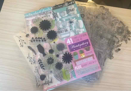 Photo of free Clear crafting stamps (Salisbury SP1) #2