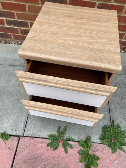 Photo of free 2 drawer cupboard (Farnham) #2