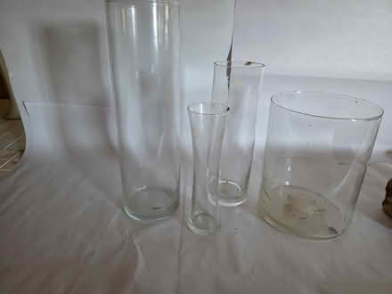 Photo of free Flower vases clear glass (I 20& I 285 Decatur) #2