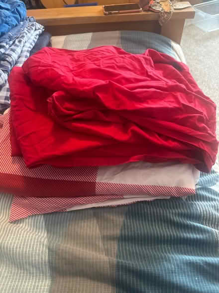 Photo of free Red double duvet cover (Liverpool L7) #2