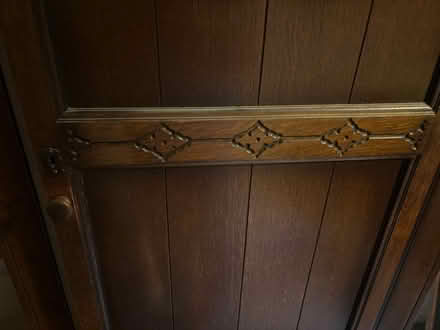 Photo of free Wooden wardrobe (Sn10 2hq) #4