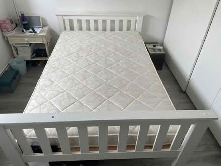 Photo of free Small double with mattress (Bow E3) #1