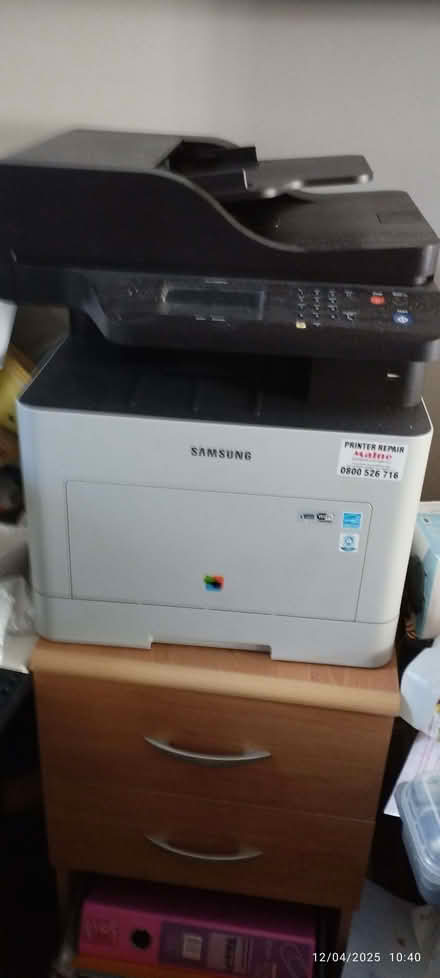 Photo of free Colour laser printer with new almost unused cartridges. (Rayner's Lane HA2) #3