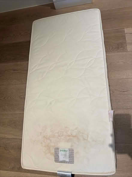 Photo of free Baby cot mattress (Kilburn NW6) #3