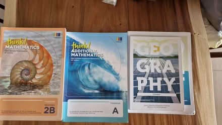 Photo of free Secondary Maths & Geog textbooks (Sturdee Road) #1