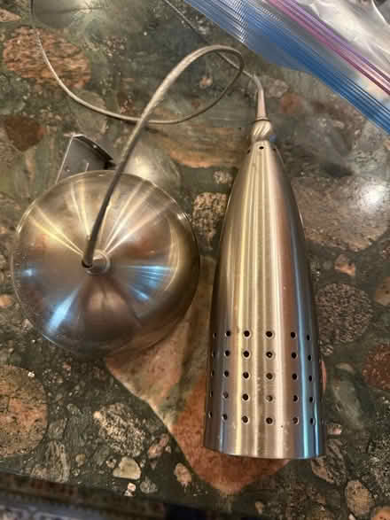 Photo of free Two hanging lamps (Brookline) #2