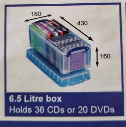 Photo of free Really Useful Box with lid 6.5litre (SY1) #2