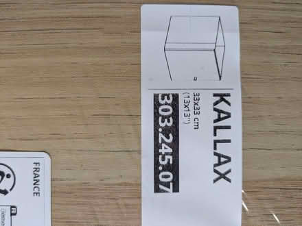 Photo of free IKEA KALLAX Unit Inserts x3 (Wallington PO16) #1