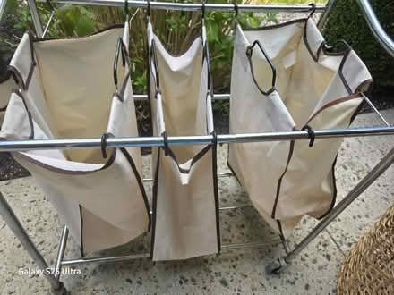 Photo of free 3 section hamper (Belle mead nj off route 206) #1