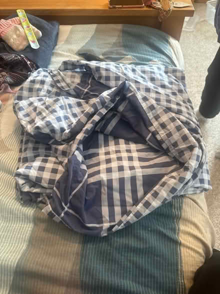 Photo of free Blue double duvet cover (Liverpool L7) #1